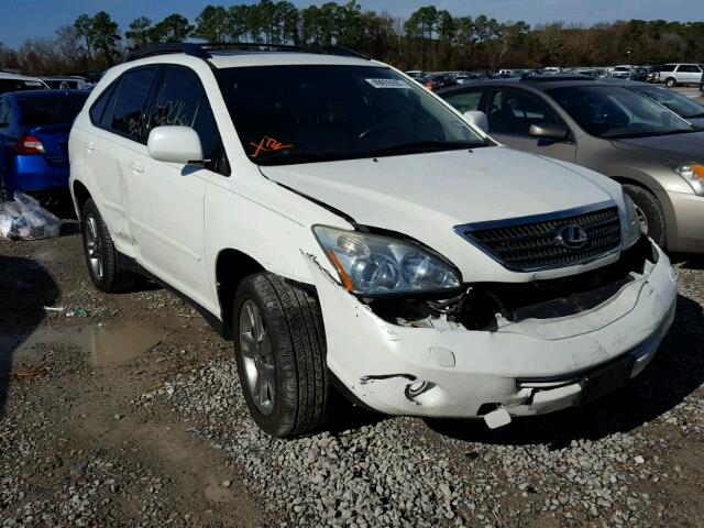 JTJHW31U360002450 - 2006 LEXUS RX 400 WHITE photo 1