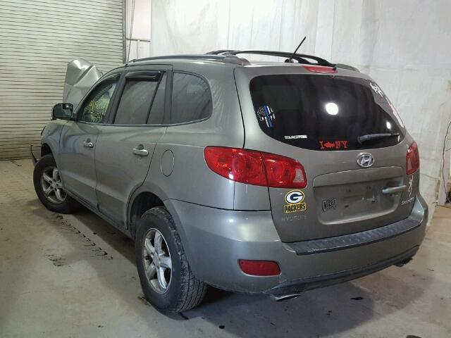 5NMSG13D47H006225 - 2007 HYUNDAI SANTA FE G GREEN photo 3