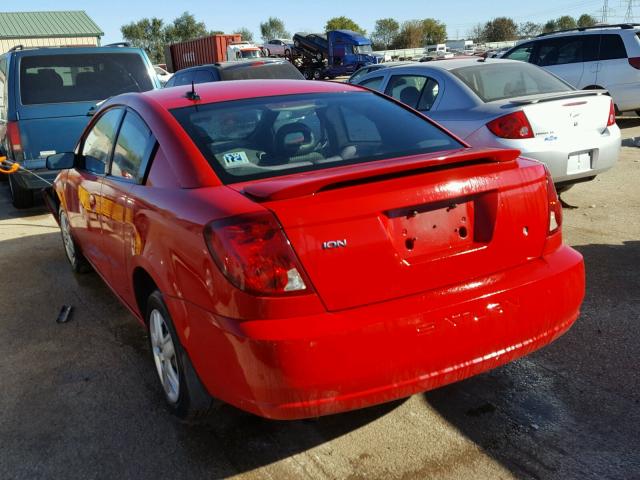 1G8AN15F46Z135795 - 2006 SATURN ION LEVEL RED photo 3