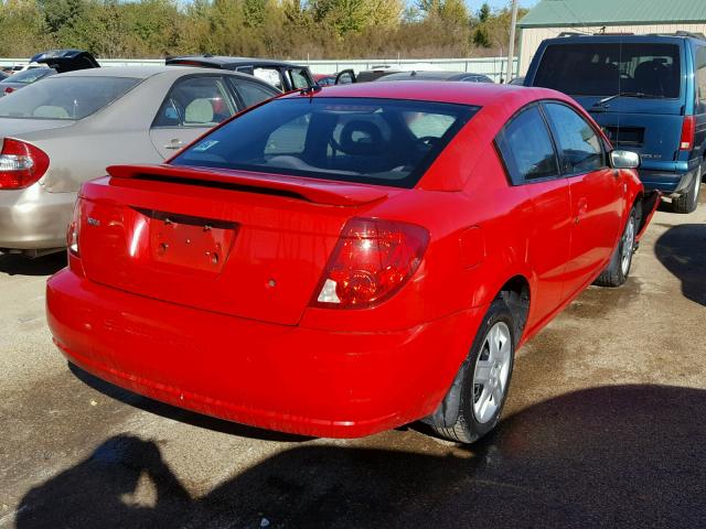 1G8AN15F46Z135795 - 2006 SATURN ION LEVEL RED photo 4