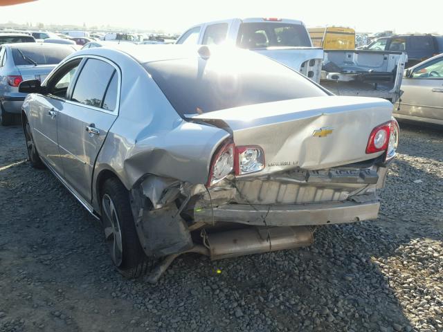 1G1ZC5E09CF151448 - 2012 CHEVROLET MALIBU 1LT 银色 照片 3