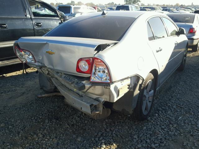 1G1ZC5E09CF151448 - 2012 CHEVROLET MALIBU 1LT 银色 照片 4