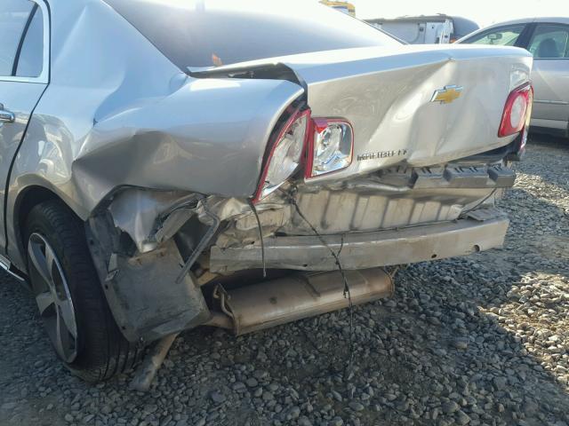 1G1ZC5E09CF151448 - 2012 CHEVROLET MALIBU 1LT 银色 照片 9