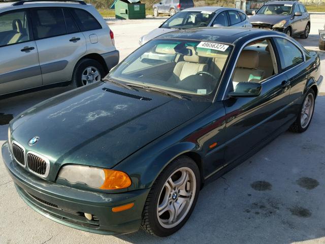 WBABM5343YJN94885 - 2000 BMW 328 CI GREEN photo 2