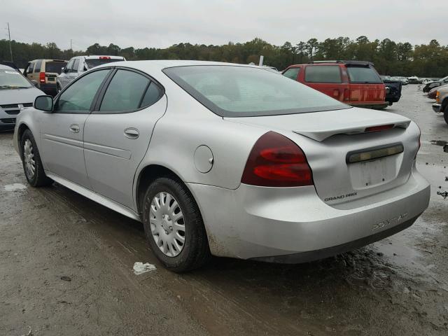 2G2WP542051193779 - 2005 PONTIAC GRAND PRIX SILVER photo 3