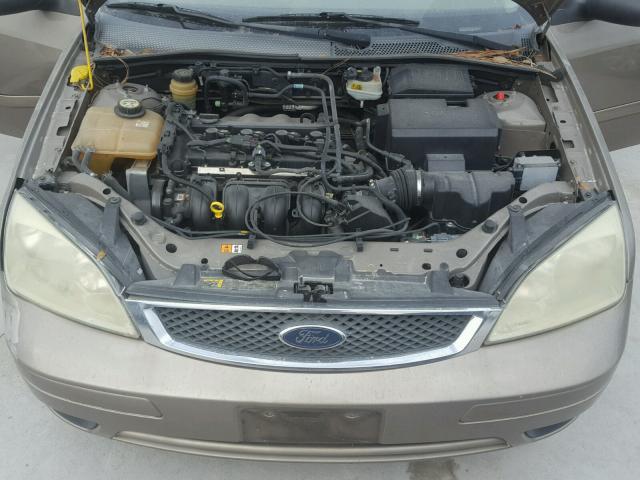 1FAFP36N25W311370 - 2005 FORD FOCUS ZXW TAN photo 7