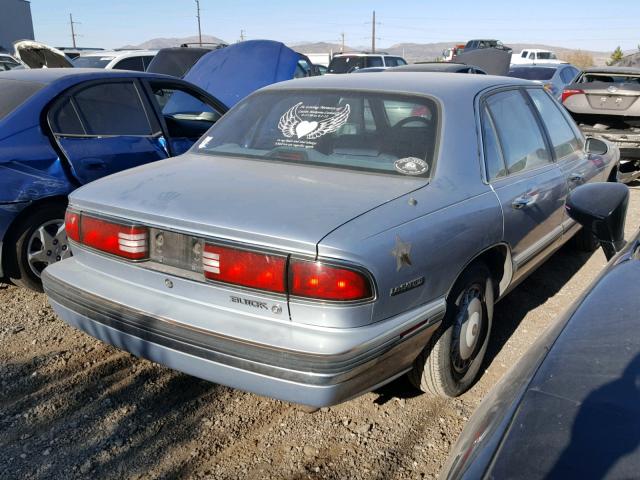 1G4HP52L4RH422723 - 1994 BUICK LESABRE CU BLUE photo 4