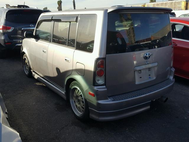 JTLKT334450179798 - 2005 TOYOTA SCION XB CHARCOAL photo 3