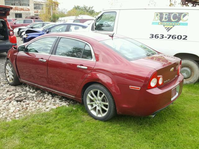 1G1ZE5E78BF332823 - 2011 CHEVROLET MALIBU LTZ 红色 照片 3