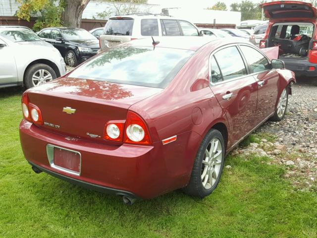1G1ZE5E78BF332823 - 2011 CHEVROLET MALIBU LTZ 红色 照片 4