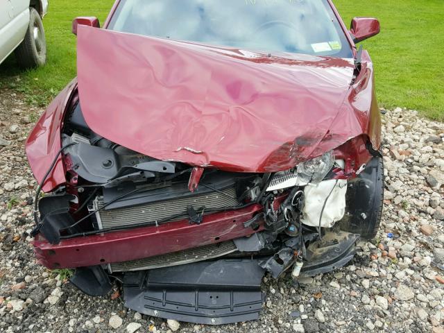 1G1ZE5E78BF332823 - 2011 CHEVROLET MALIBU LTZ 红色 照片 7