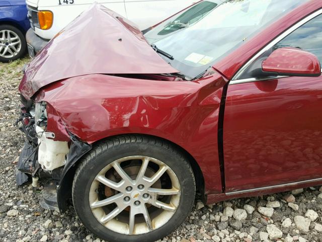 1G1ZE5E78BF332823 - 2011 CHEVROLET MALIBU LTZ 红色 照片 9