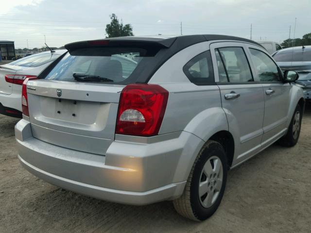 1B3HB28B18D717737 - 2008 DODGE CALIBER SILVER photo 4