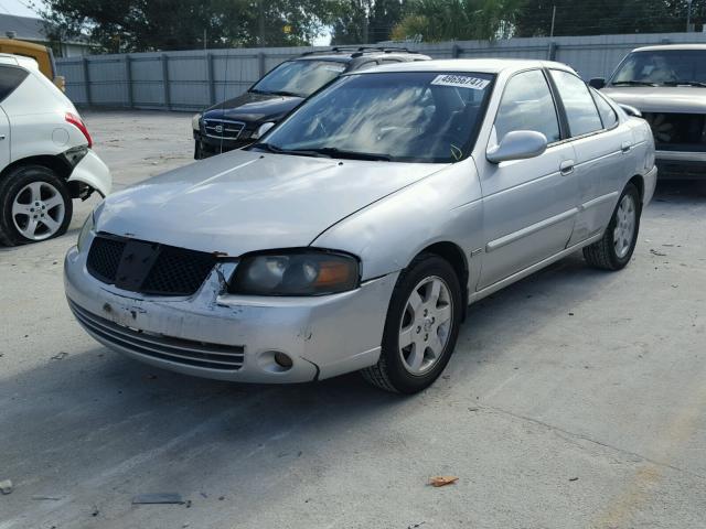 3N1CB51D25L596845 - 2005 NISSAN SENTRA 1.8 SILVER photo 2