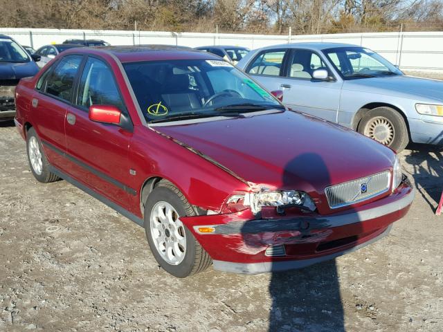 YV1VS2554YF451905 - 2000 VOLVO S40 BURGUNDY photo 1