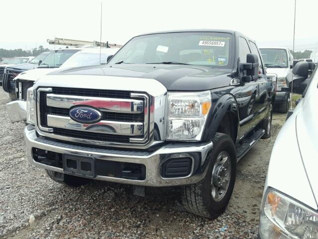 1FT7W2B66EEB77429 - 2014 FORD F250 SUPER BLACK photo 2