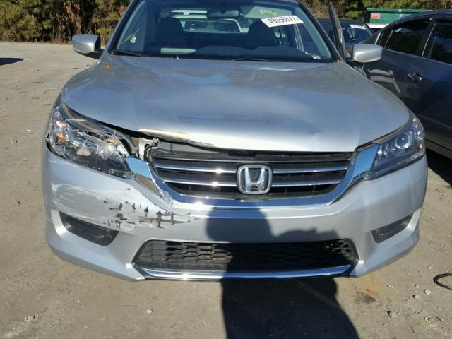 1HGCR2F31EA249488 - 2014 HONDA ACCORD LX SILVER photo 9