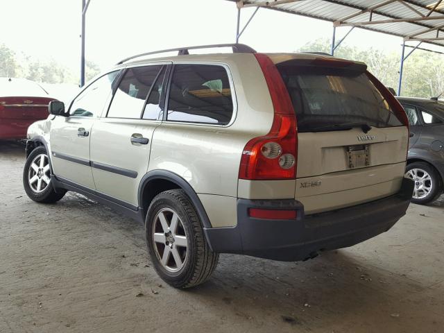 YV4CY592561291084 - 2006 VOLVO XC90 GOLD photo 3
