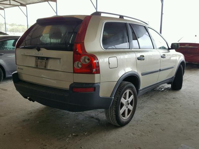 YV4CY592561291084 - 2006 VOLVO XC90 GOLD photo 4