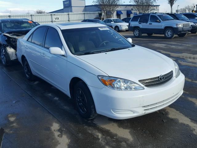 4T1BE32K84U347578 - 2004 TOYOTA CAMRY LE WHITE photo 1