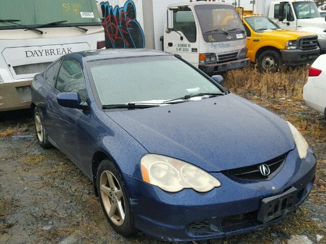 JH4DC548X4S007097 - 2004 ACURA RSX BLUE photo 1