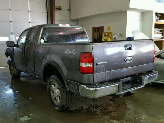 1FTRX14W04NA83123 - 2004 FORD F150 GRAY photo 3