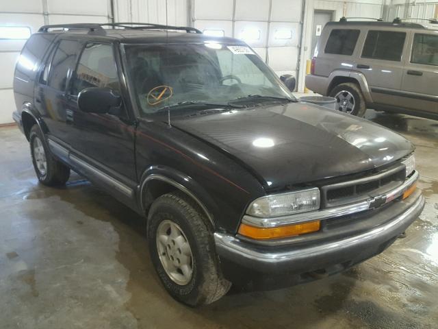 1GNDT13W9X2152721 - 1999 CHEVROLET BLAZER BLACK photo 1