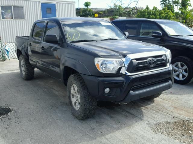 5TFLU4EN4EX102509 - 2014 TOYOTA TACOMA DOU BLACK photo 1