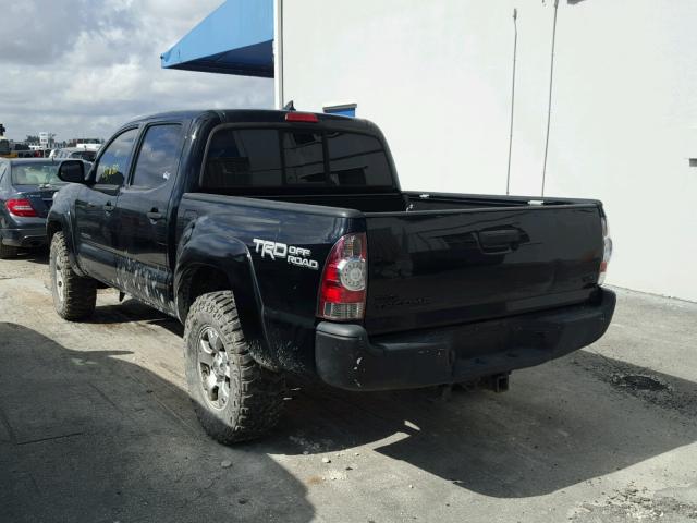 5TFLU4EN4EX102509 - 2014 TOYOTA TACOMA DOU BLACK photo 3