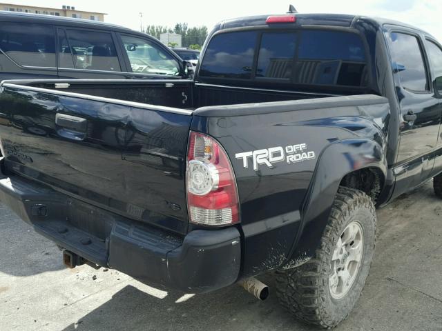 5TFLU4EN4EX102509 - 2014 TOYOTA TACOMA DOU BLACK photo 9