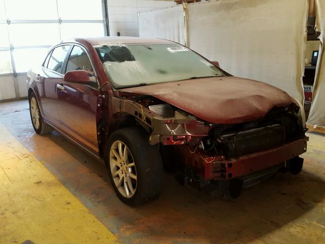 1G1ZE5E10BF136967 - 2011 CHEVROLET MALIBU LTZ MAROON photo 1