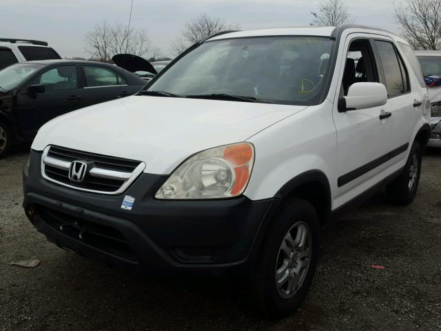 SHSRD78814U241175 - 2004 HONDA CR-V EX WHITE photo 2