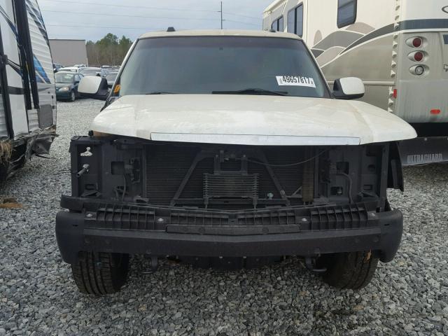 3GYFK66N65G205300 - 2005 CADILLAC ESCALADE E WHITE photo 9