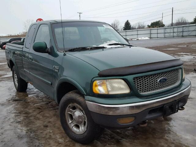 1FTRX18L5XNA62241 - 1999 FORD F150 GREEN photo 1