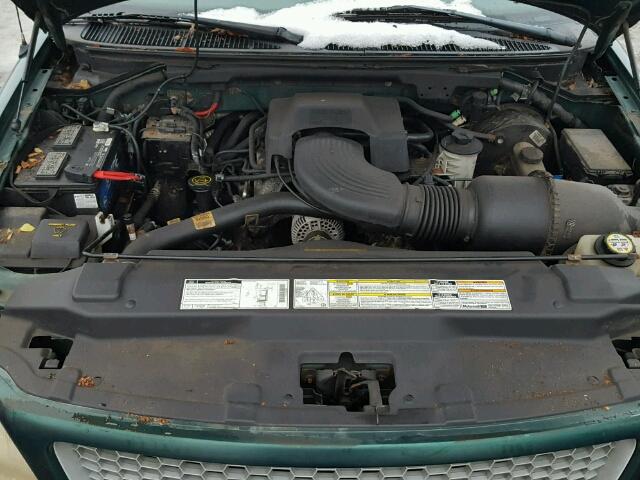 1FTRX18L5XNA62241 - 1999 FORD F150 GREEN photo 7