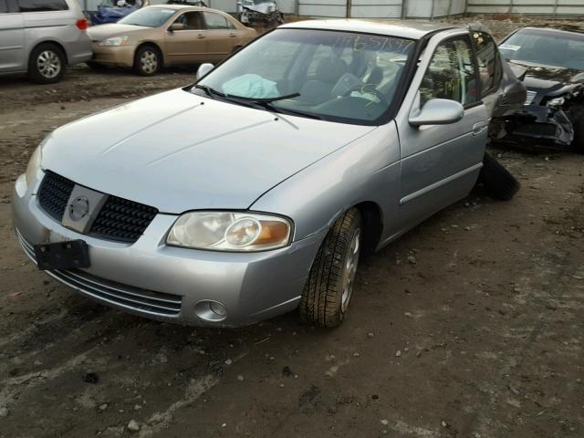 3N1CB51D54L829079 - 2004 NISSAN SENTRA 1.8 GRAY photo 2