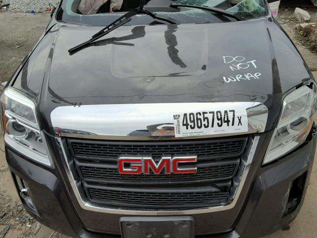 2GKALREK0E6262369 - 2014 GMC TERRAIN SL CHARCOAL photo 7