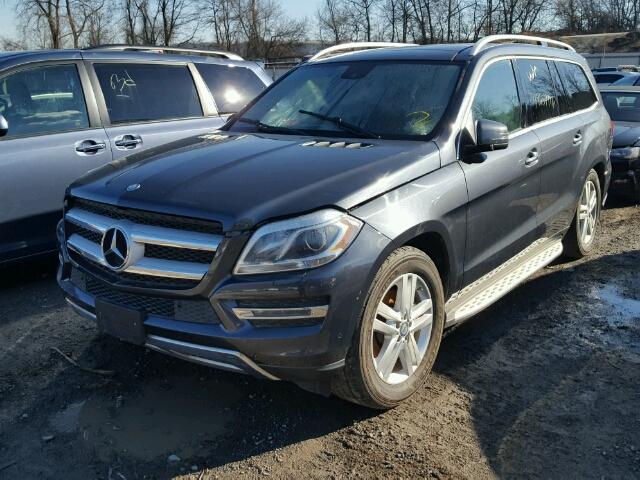 4JGDF6EE9FA481856 - 2015 MERCEDES-BENZ GL 450 4MA BLACK photo 2