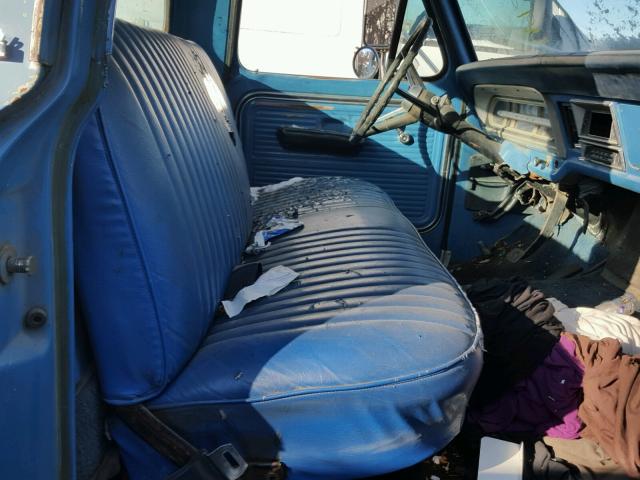 F25HRC78326 - 1968 FORD ECONO E150 BLUE photo 5