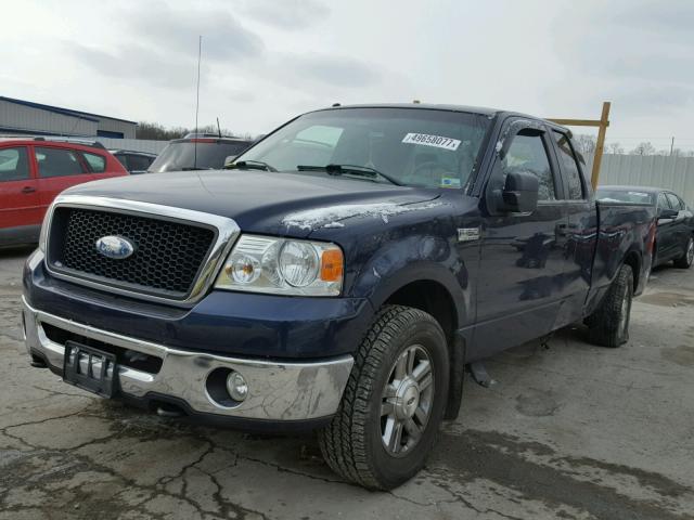 1FTPX14V66FA71294 - 2006 FORD F150 BLUE photo 2