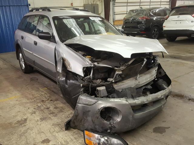 4S4BP61C356388678 - 2005 SUBARU LEGACY OUT SILVER photo 1