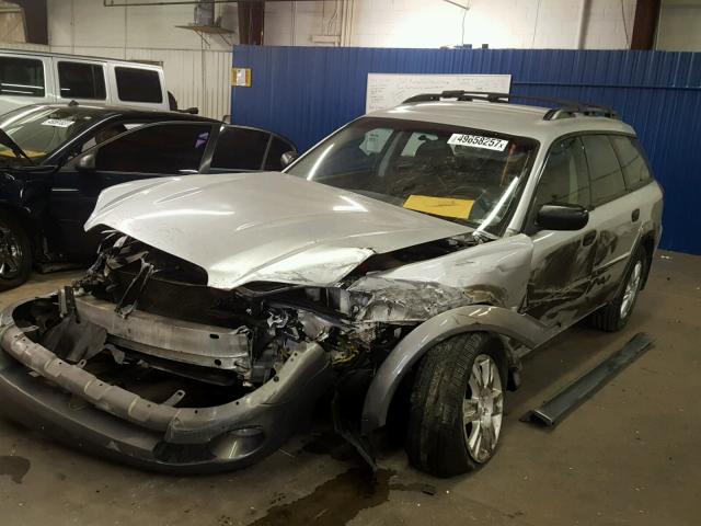 4S4BP61C356388678 - 2005 SUBARU LEGACY OUT SILVER photo 2