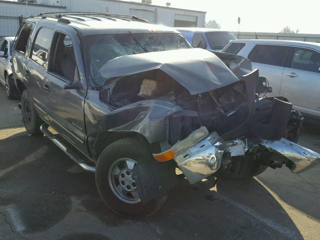 1GNEC13T11R109354 - 2001 CHEVROLET TAHOE C150 GRAY photo 1