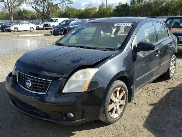 3N1AB61E38L668906 - 2008 NISSAN SENTRA 2.0 BLACK photo 2