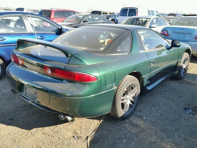 JA3AM34J3WY001873 - 1998 MITSUBISHI 3000 GT GREEN photo 4