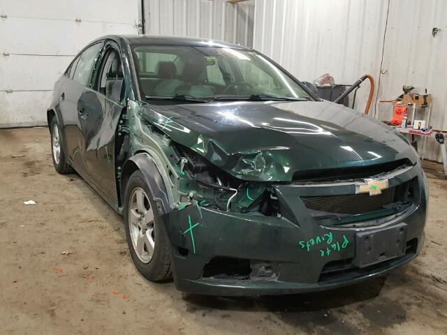 1G1PC5SB2E7161202 - 2014 CHEVROLET CRUZE LT GREEN photo 1