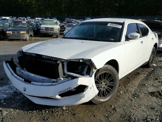 2B3CA3CVXAH257569 - 2010 DODGE CHARGER SX WHITE photo 2