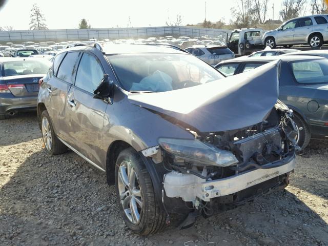 JN8AZ18W99W156075 - 2009 NISSAN MURANO S BROWN photo 1