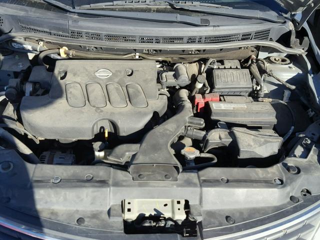 3N1BC13E99L473489 - 2009 NISSAN VERSA S GRAY photo 7