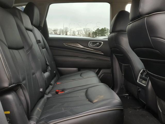 5N1AL0MMXEC531636 - 2014 INFINITI QX60 GRAY photo 6